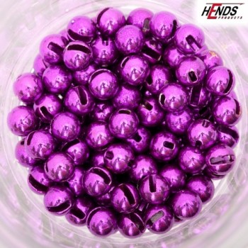 Tungsten Beads small slot Anodizing Blue violet