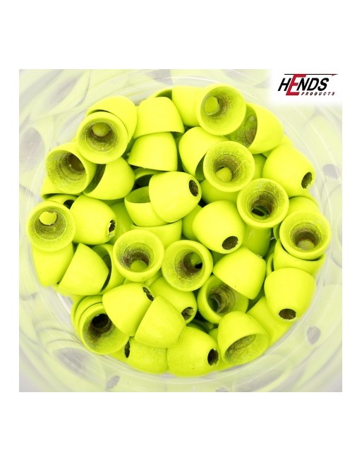 Cone Heads Yellow Fluo  10